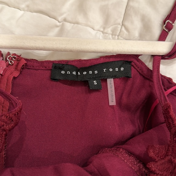 Endless Rose, Size S, Burgundy - Picture 5 of 6